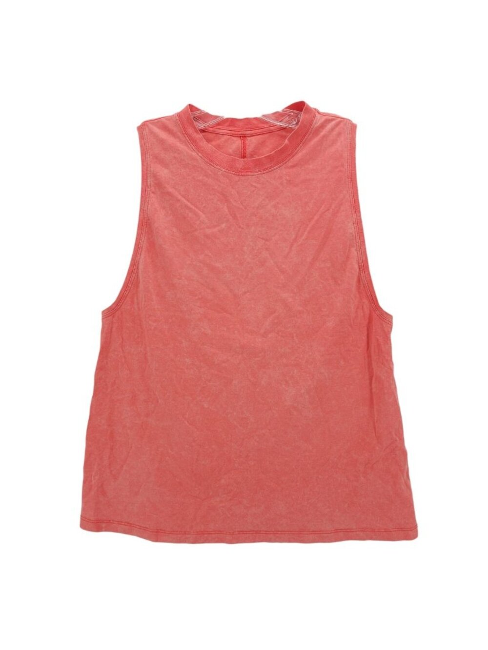 LULULEMON All Yours Muscle Tank Top Coral Tie Dye Size S/M